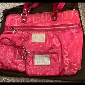 Coach Purse and wristlet
